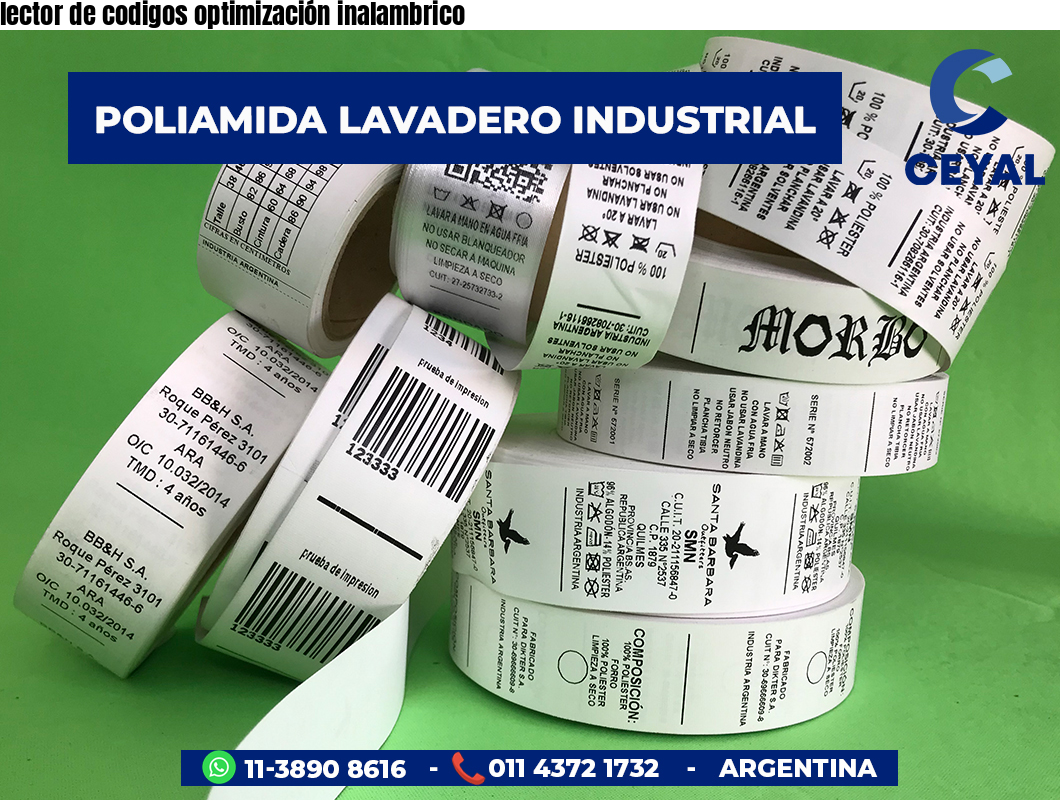 lector de codigos optimización inalambrico