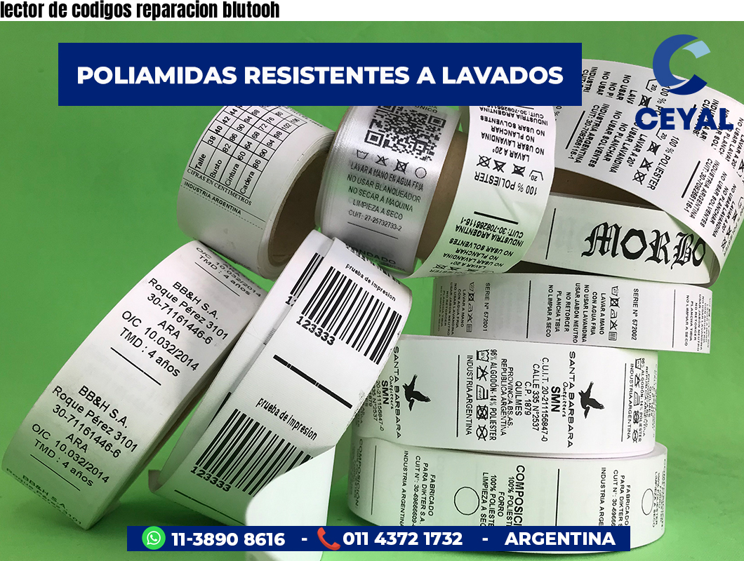 lector de codigos reparacion blutooh