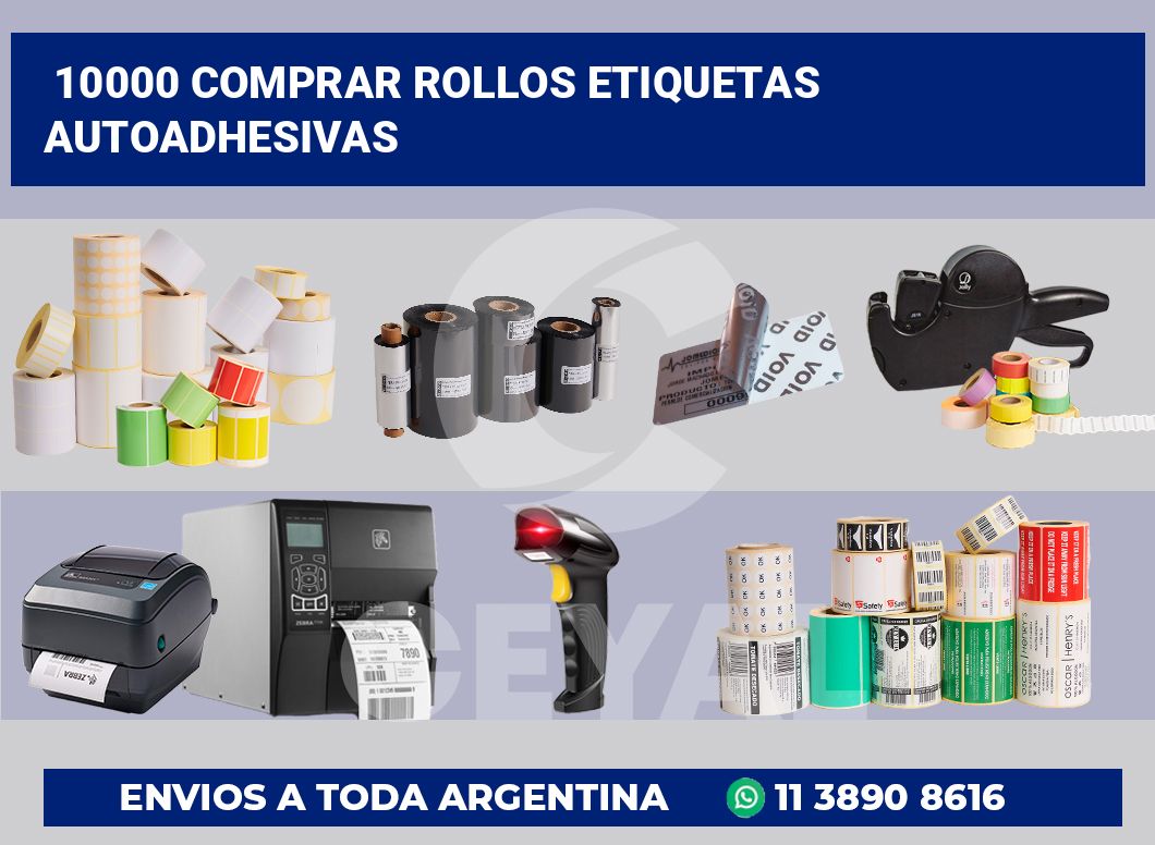 10000 Comprar rollos etiquetas autoadhesivas