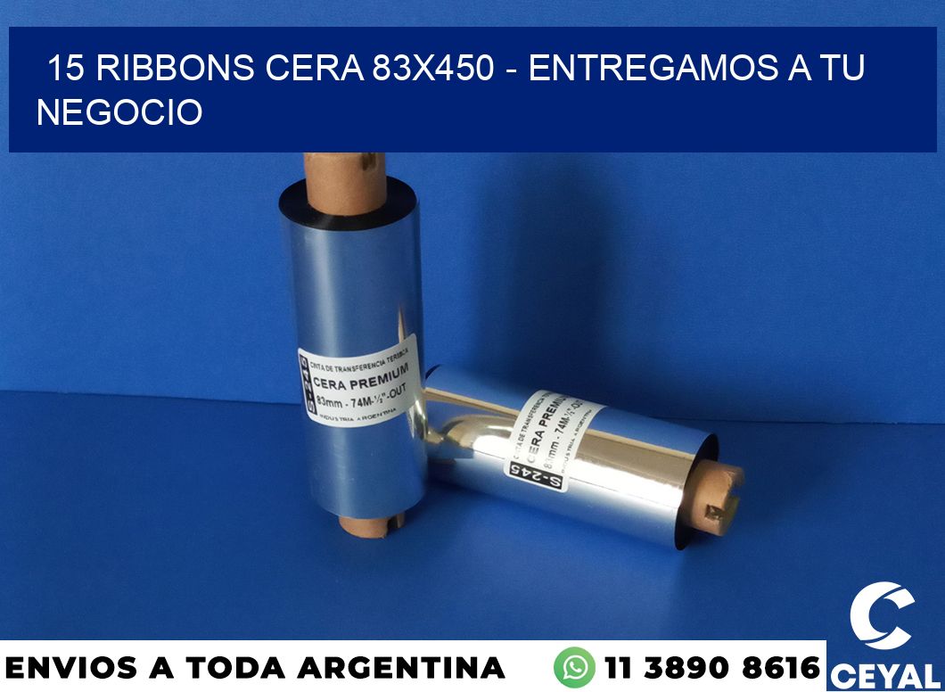 15 Ribbons cera 83×450 – entregamos a tu negocio