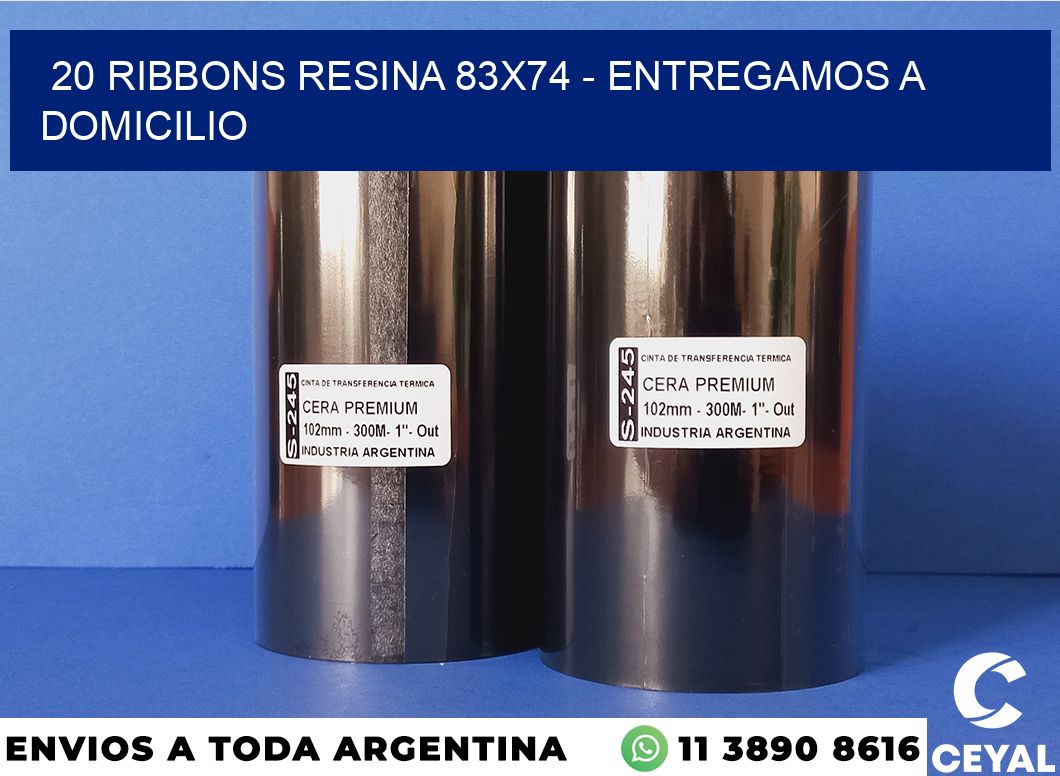 20 Ribbons resina 83×74 – entregamos a domicilio