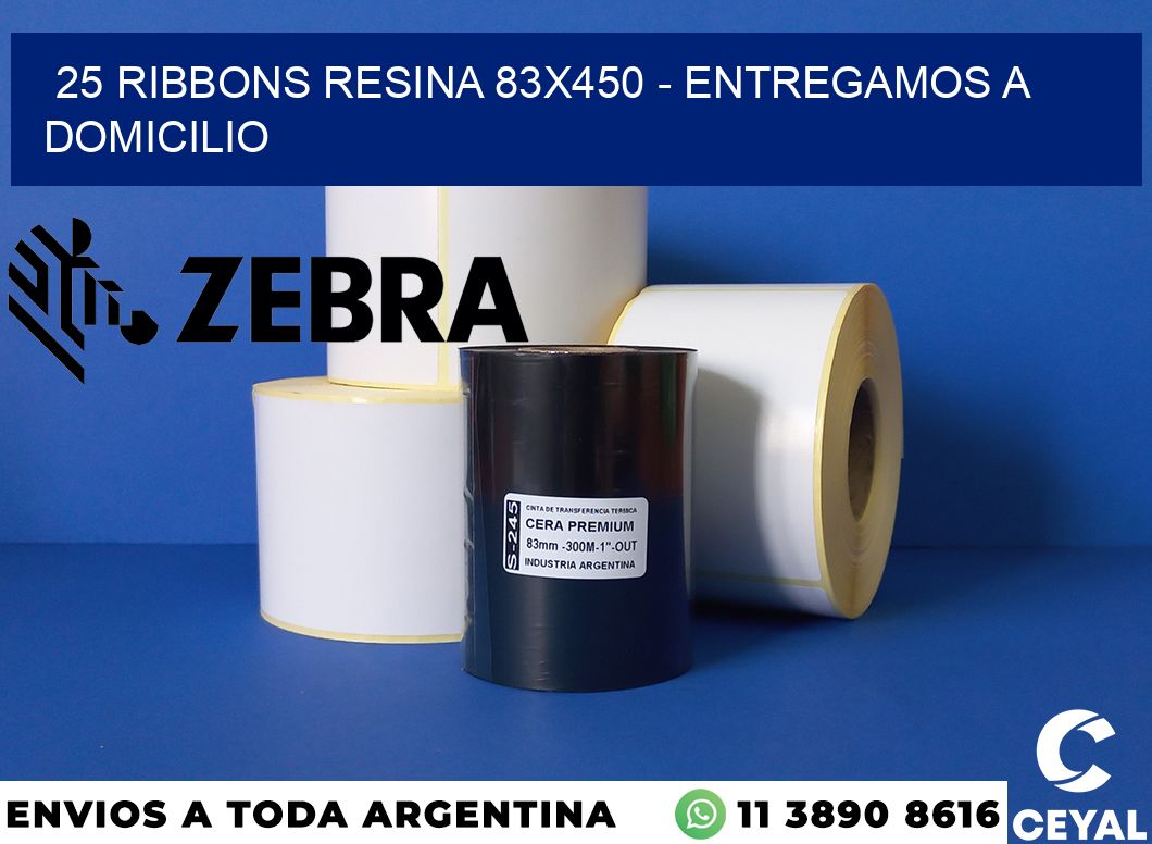 25 Ribbons resina 83x450 - entregamos a domicilio