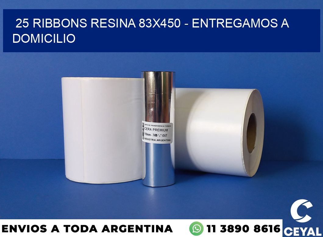 25 Ribbons resina 83×450 – entregamos a domicilio