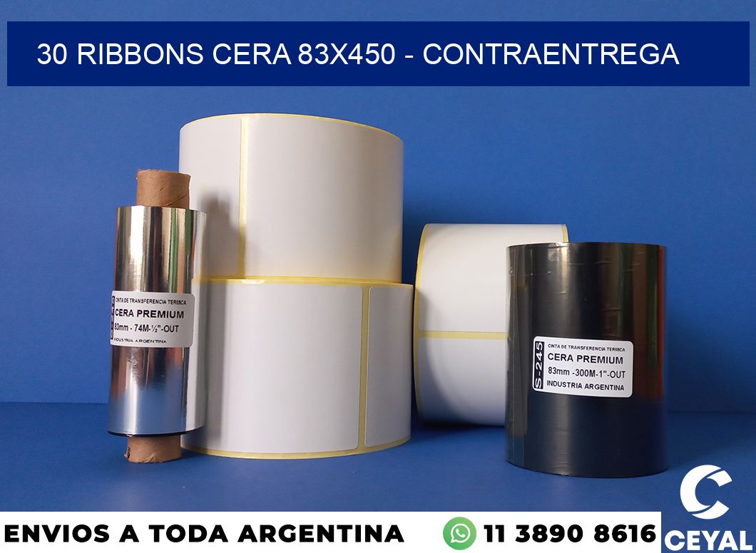 30 Ribbons cera 83×450 – contraentrega