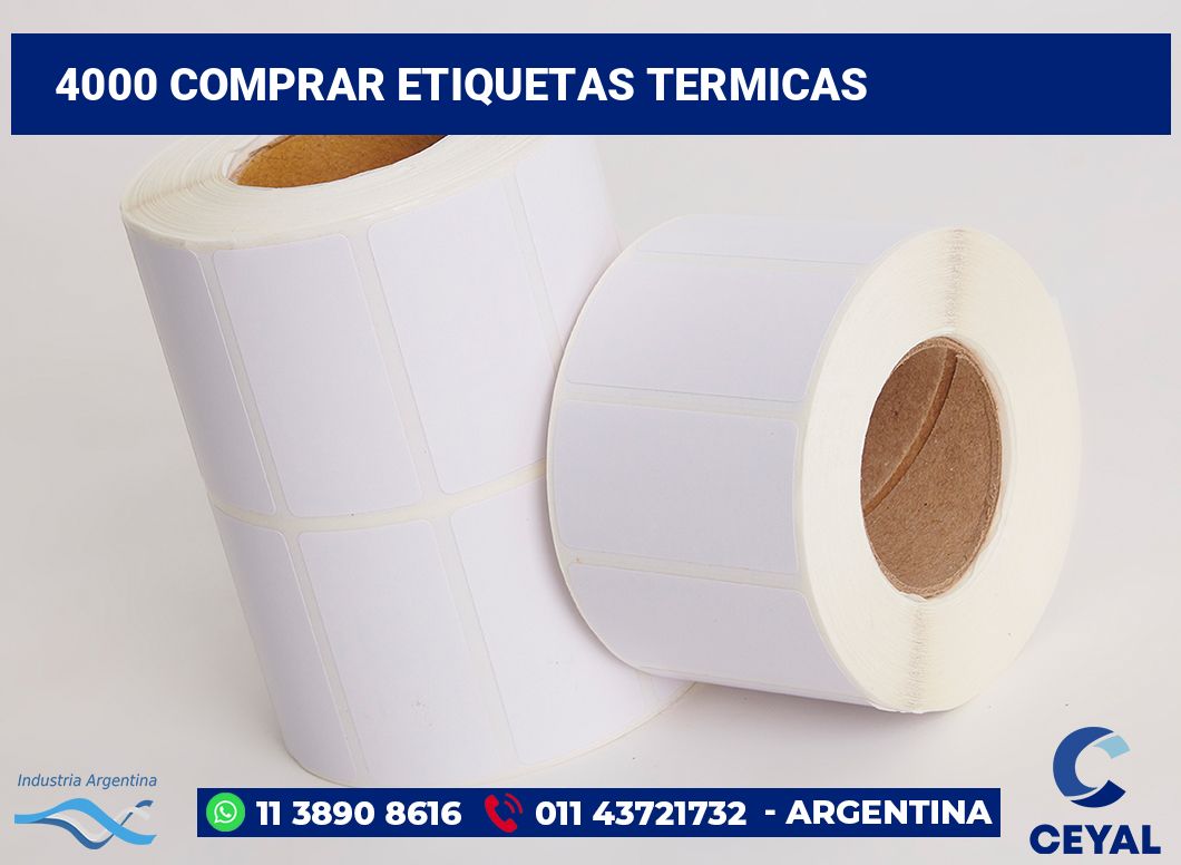 4000 Comprar etiquetas termicas
