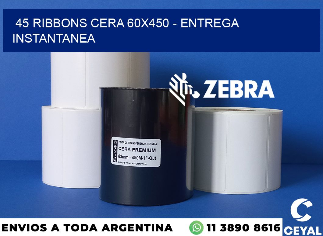 45 Ribbons cera 60x450 - entrega instantanea