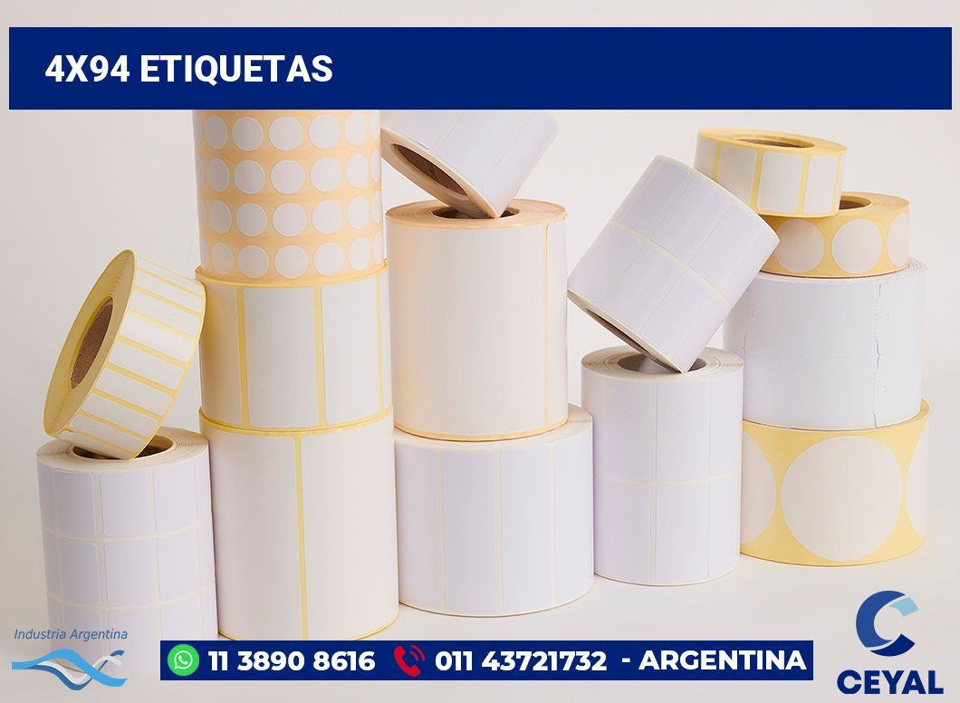 4x94 Etiquetas