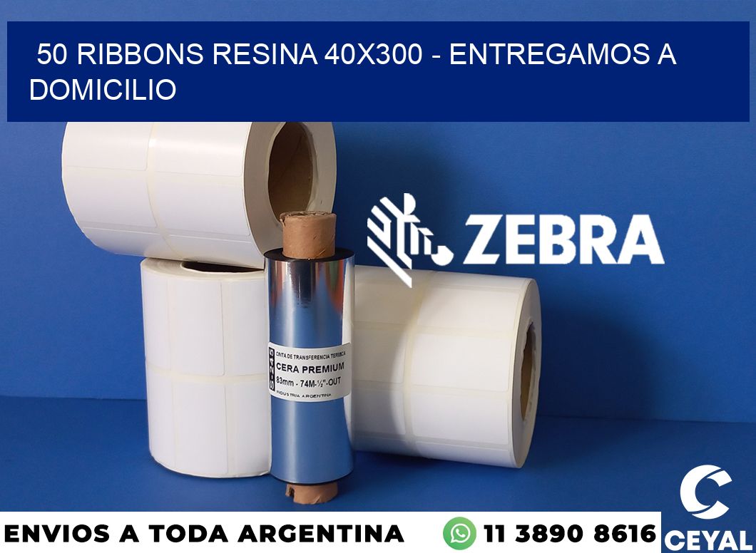 50 Ribbons resina 40x300 - entregamos a domicilio
