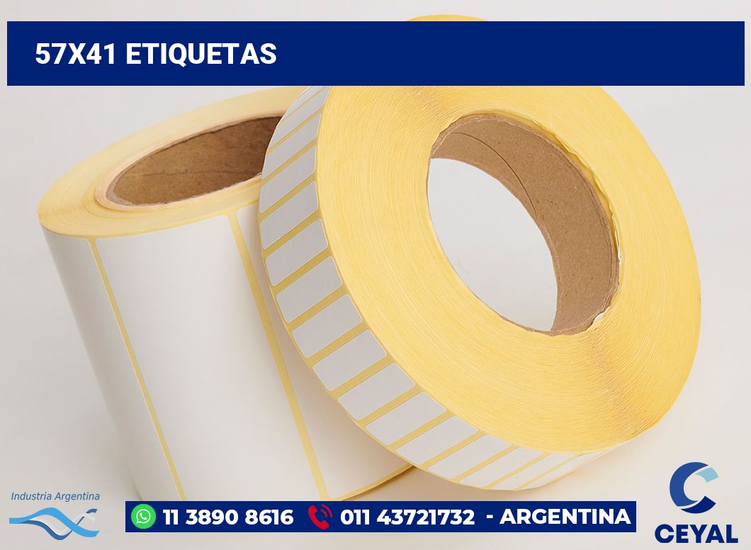 57x41 Etiquetas