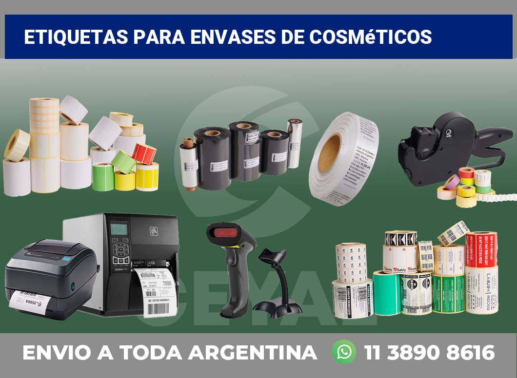 Etiquetas para Envases de Cosméticos