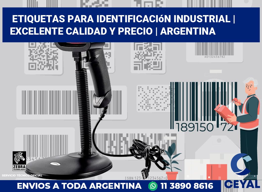 Etiquetas para identificación industrial | Excelente calidad y precio | Argentina