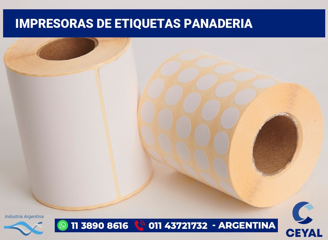 Impresoras de etiquetas Panaderia