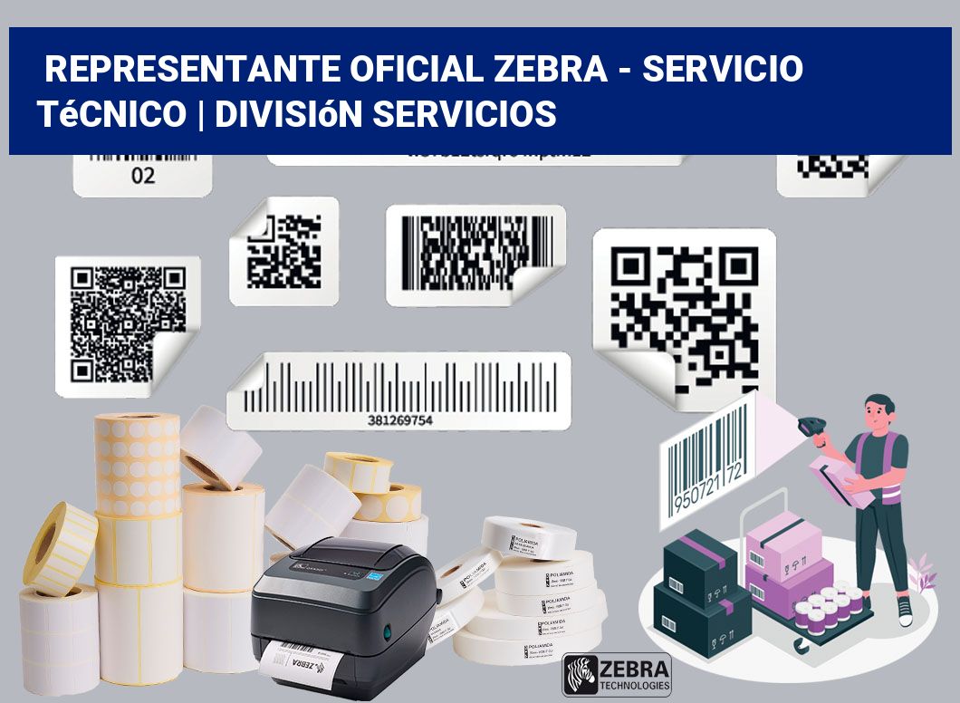 Representante oficial Zebra - Servicio técnico | División Servicios