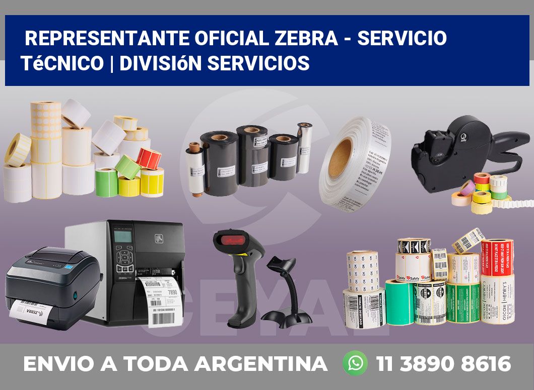 Representante oficial Zebra – Servicio técnico | División Servicios
