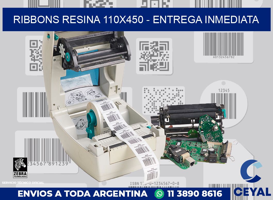 Ribbons resina 110x450 - Entrega inmediata