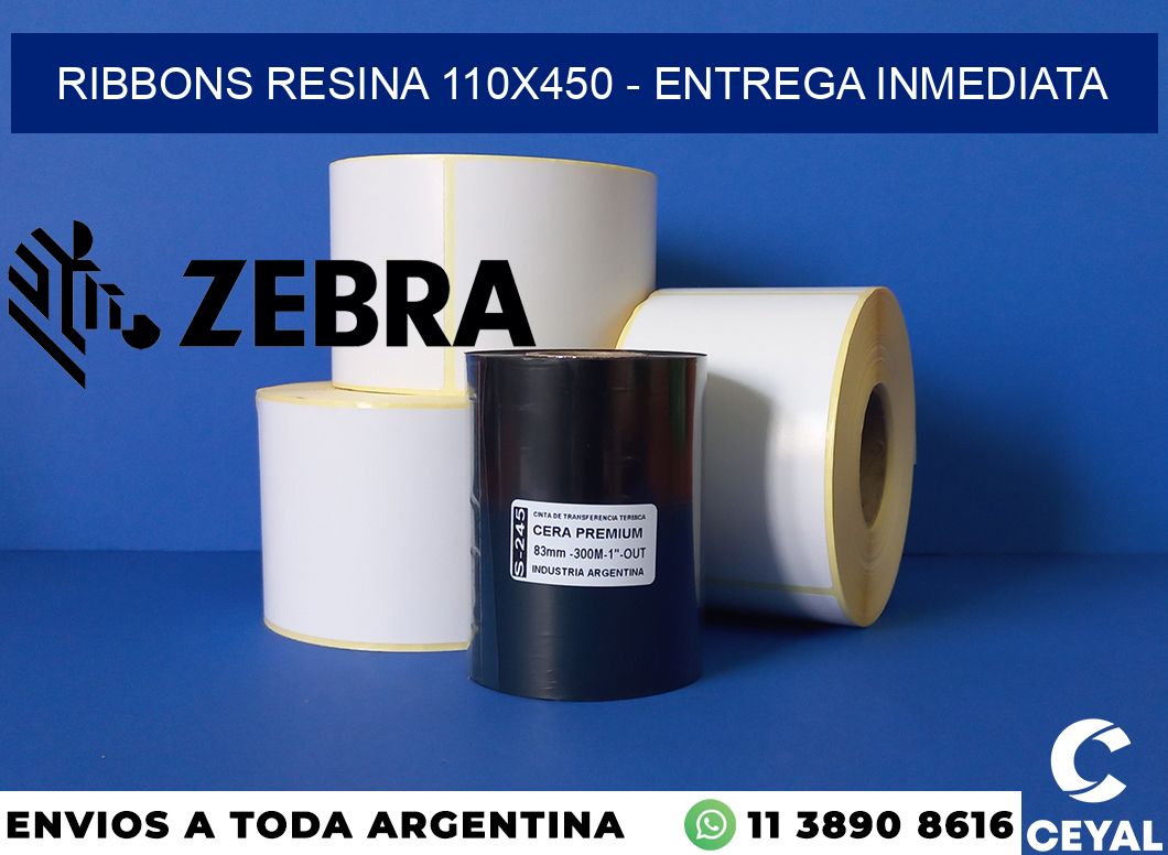 Ribbons resina 110x450 - Entrega inmediata