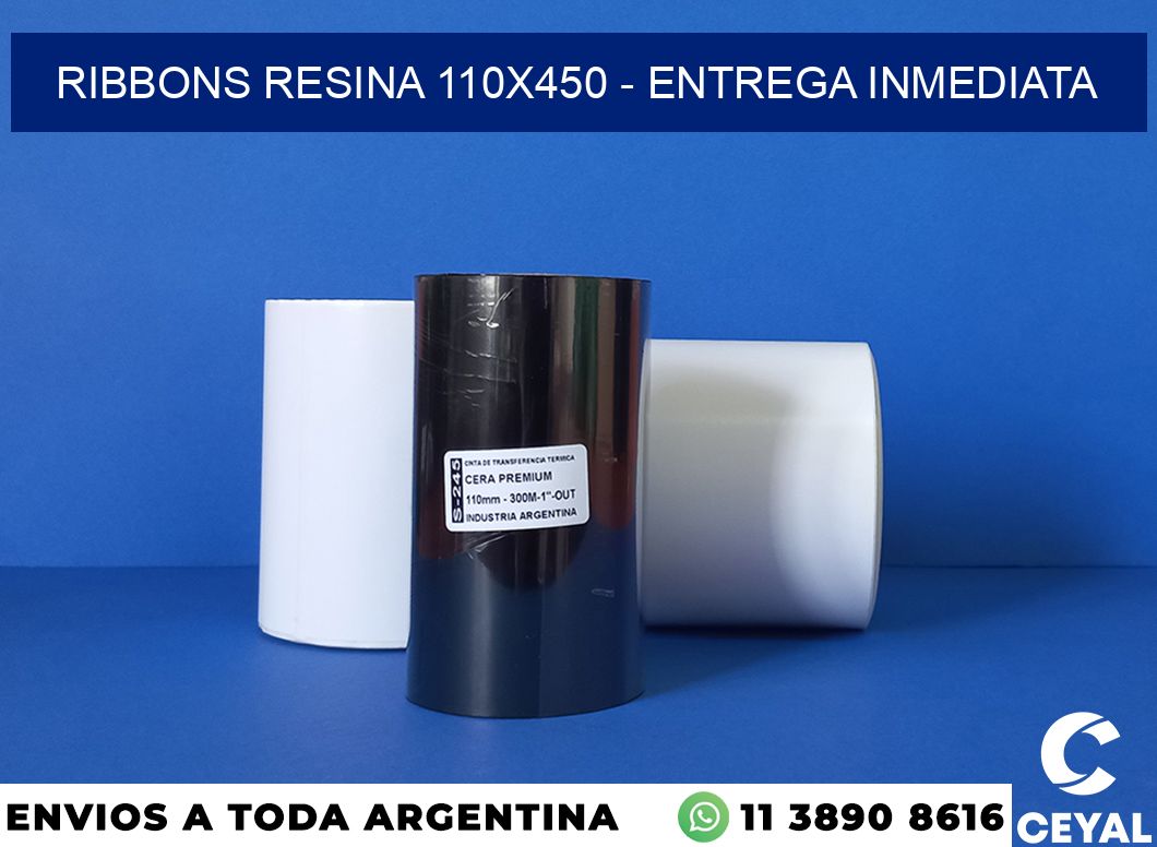 Ribbons resina 110×450 – Entrega inmediata