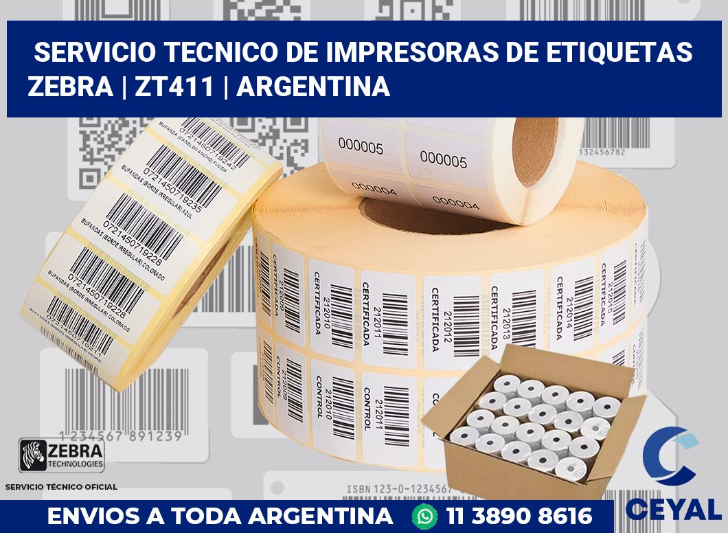 Servicio Tecnico De Impresoras De Etiquetas Zebra | ZT411 | Argentina