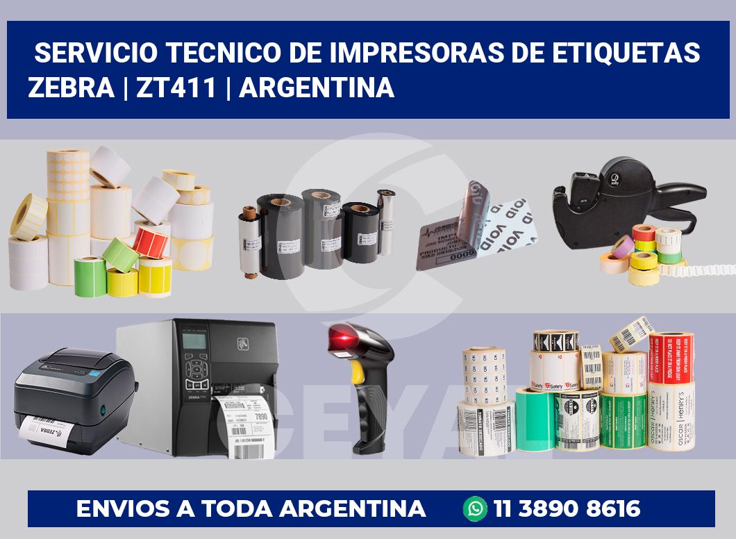 Servicio Tecnico De Impresoras De Etiquetas Zebra | ZT411 | Argentina