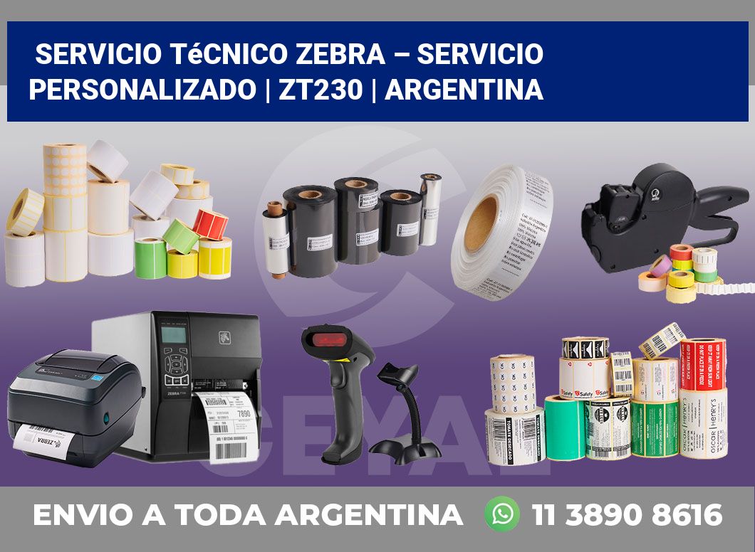 Servicio técnico Zebra – servicio personalizado | zt230 | Argentina