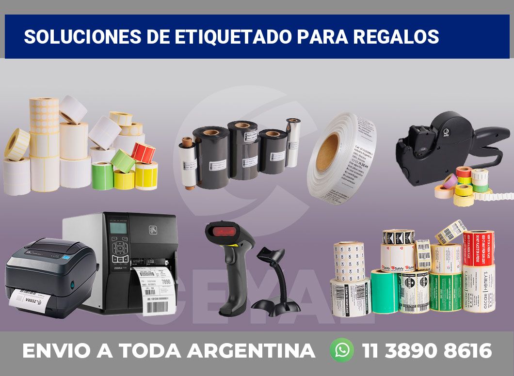Soluciones de Etiquetado para regalos