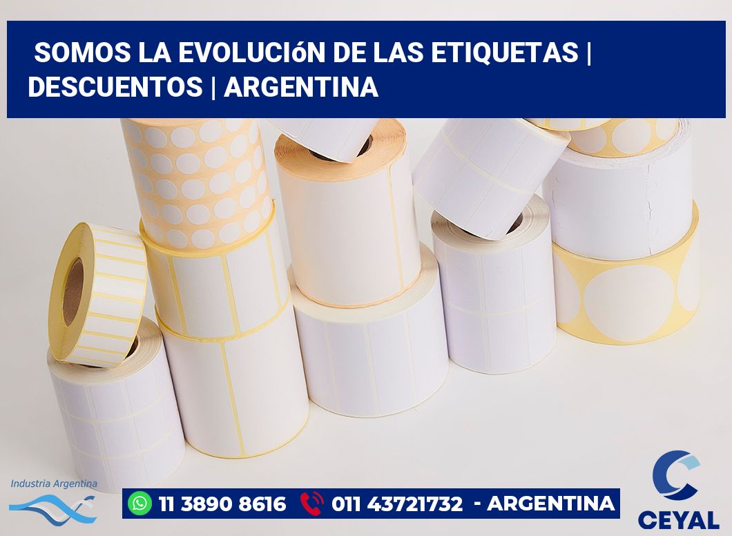 Somos la evolución de las etiquetas | Descuentos | Argentina