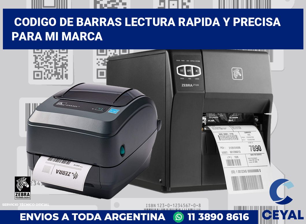 codigo de barras lectura rapida y precisa para mi marca