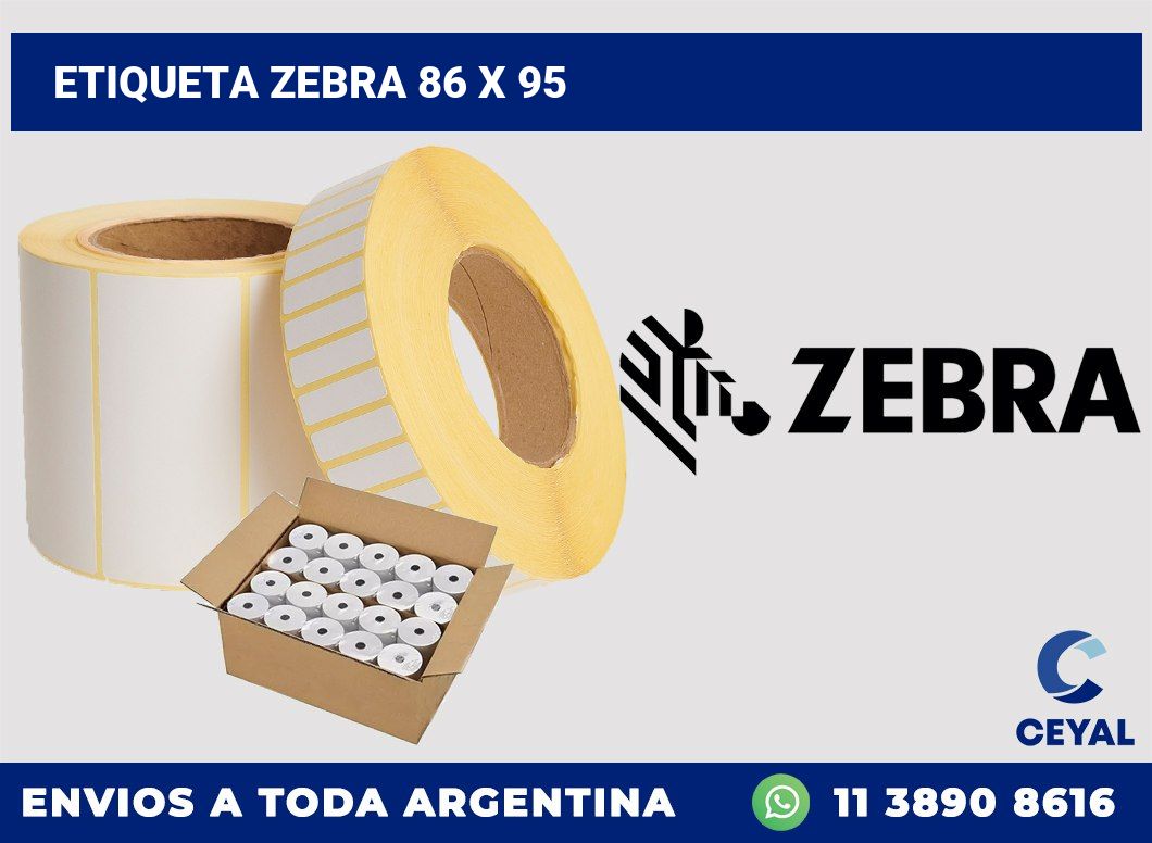 etiqueta zebra 86 x 95