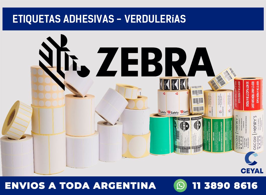 etiquetas adhesivas – Verdulerías