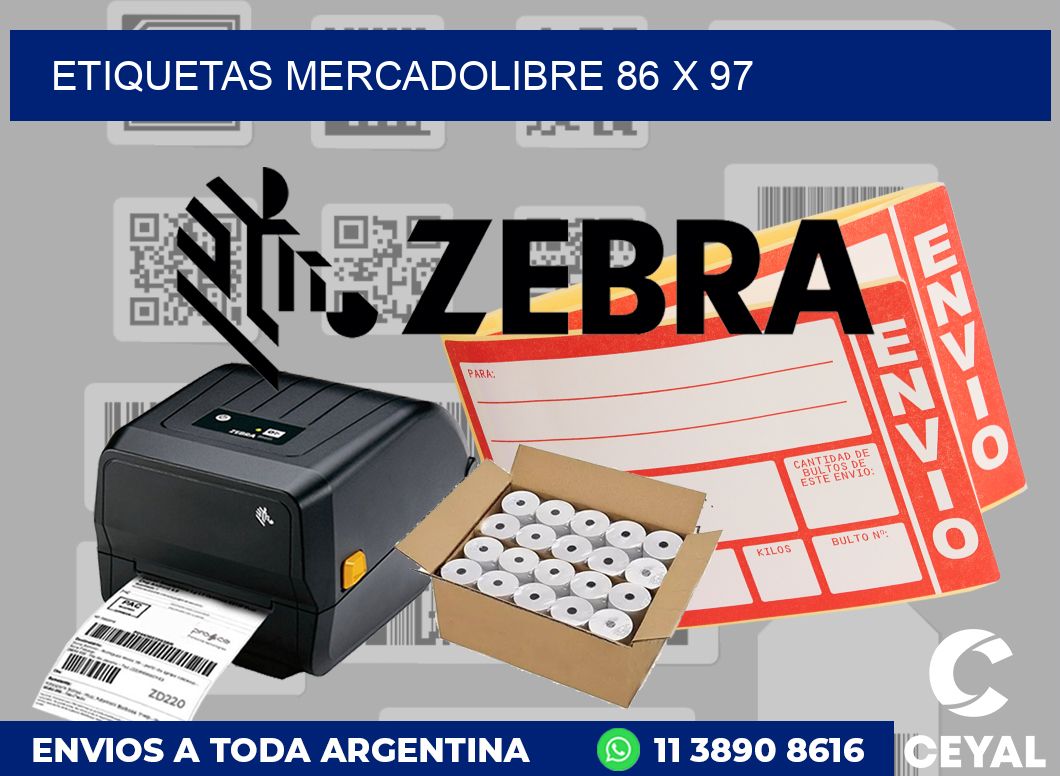 etiquetas mercadolibre 86 x 97