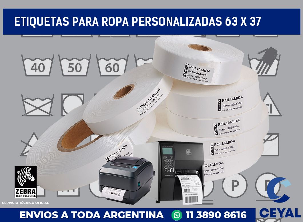 etiquetas para ropa personalizadas 63 x 37