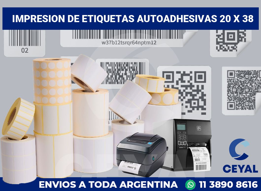 impresion de etiquetas autoadhesivas 20 x 38