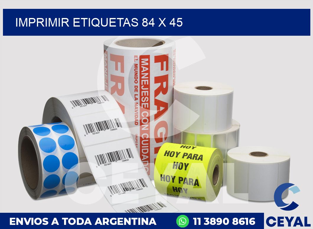 imprimir etiquetas 84 x 45
