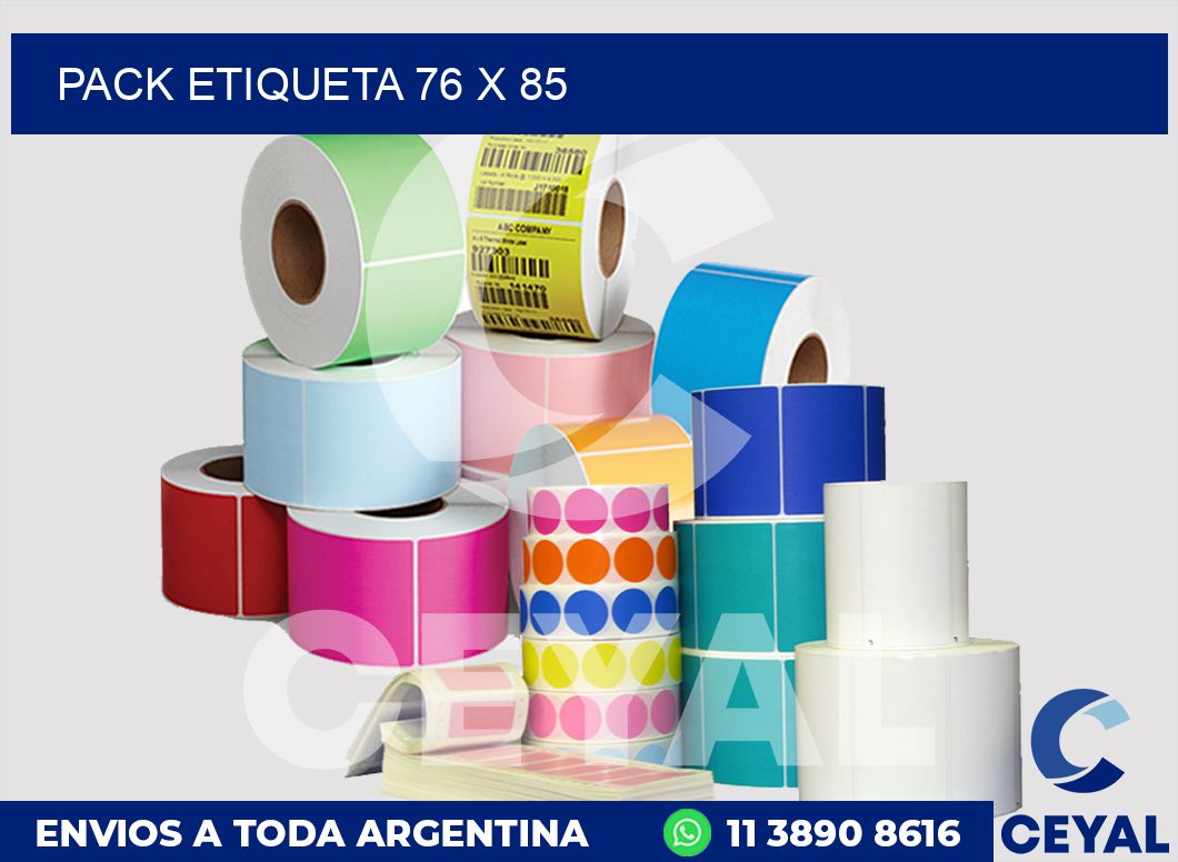 pack etiqueta 76 x 85