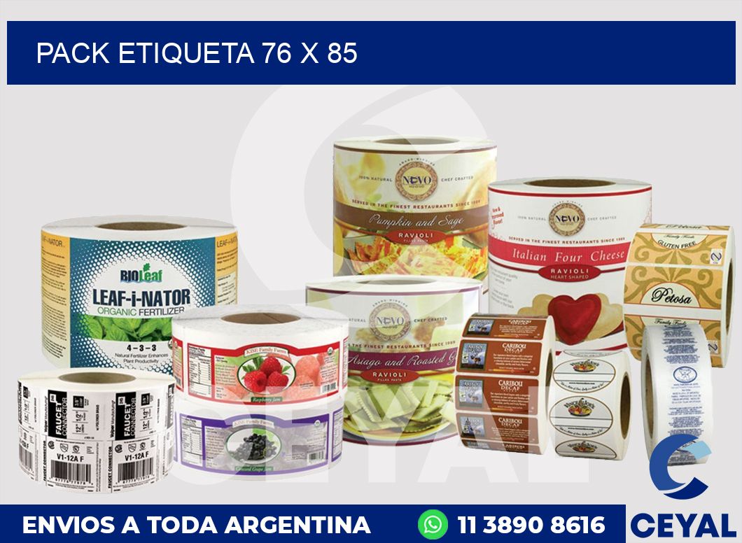 pack etiqueta 76 x 85