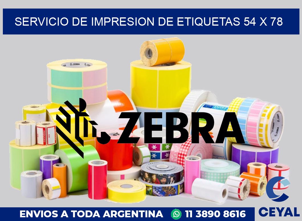servicio de impresion de etiquetas 54 x 78