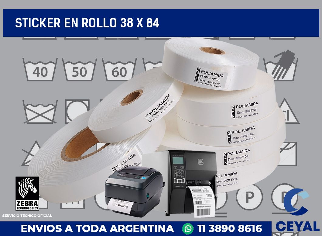 sticker en rollo 38 x 84
