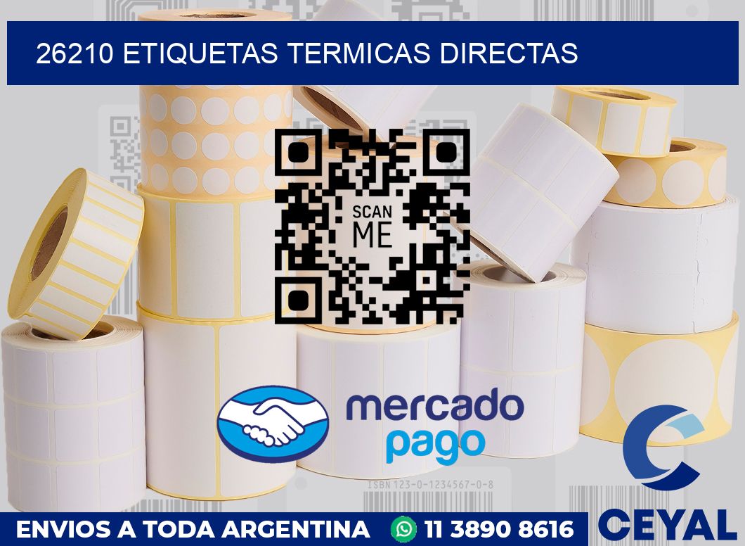 26210 Etiquetas termicas directas