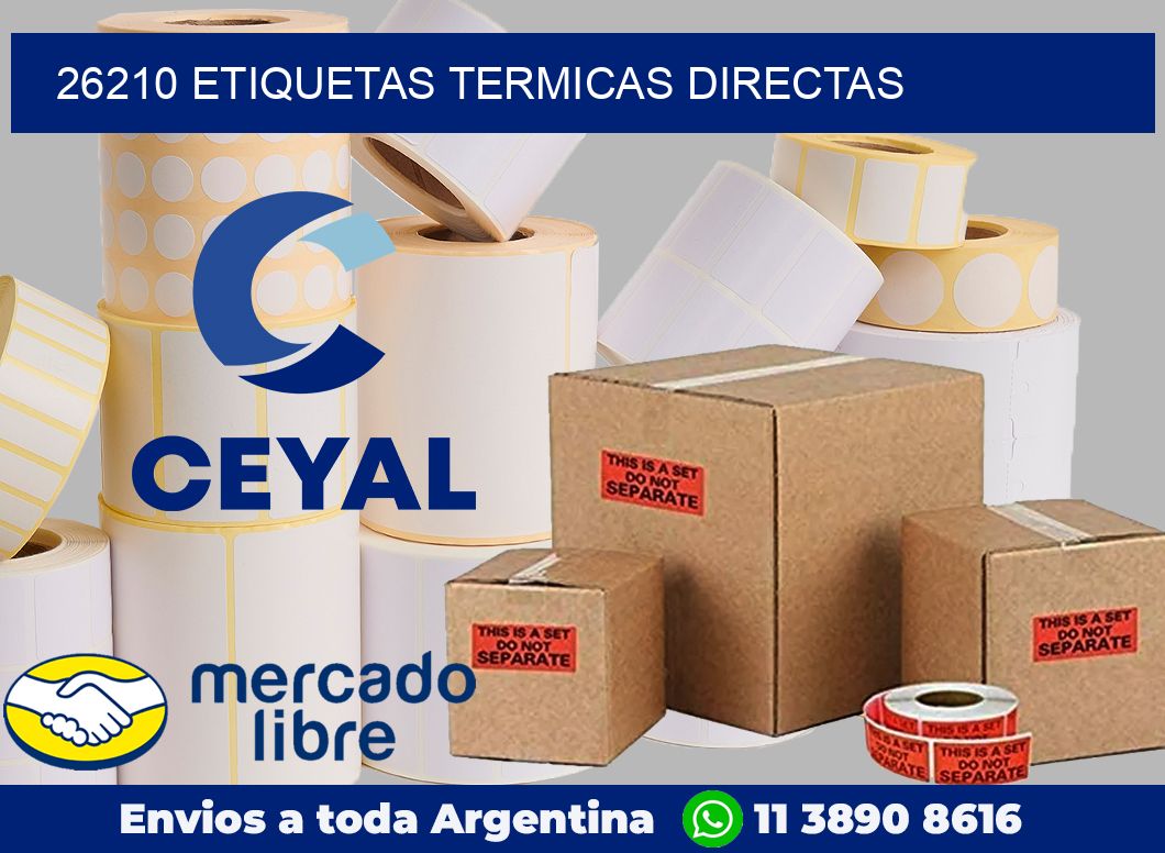 26210 Etiquetas termicas directas