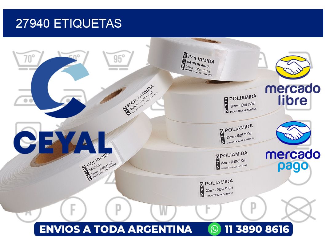 27940 etiquetas