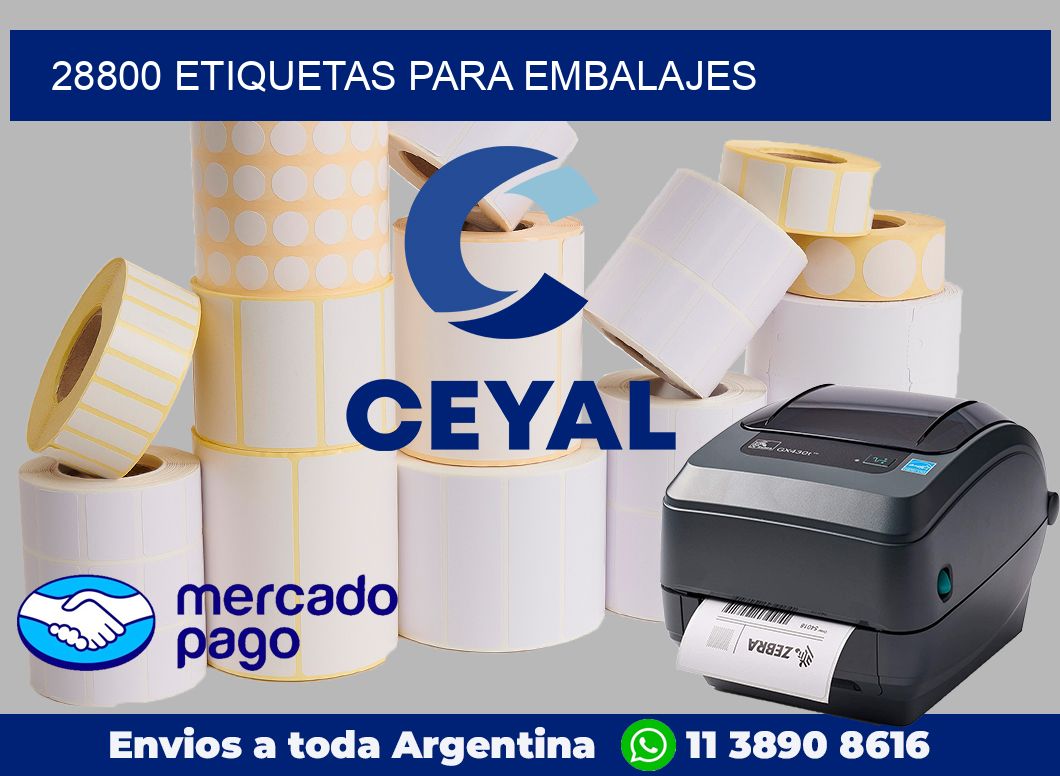 28800 Etiquetas para embalajes