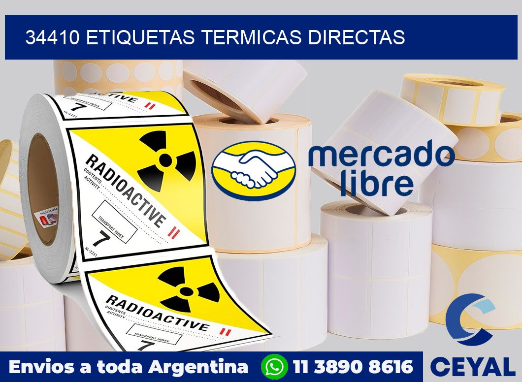 34410 Etiquetas termicas directas