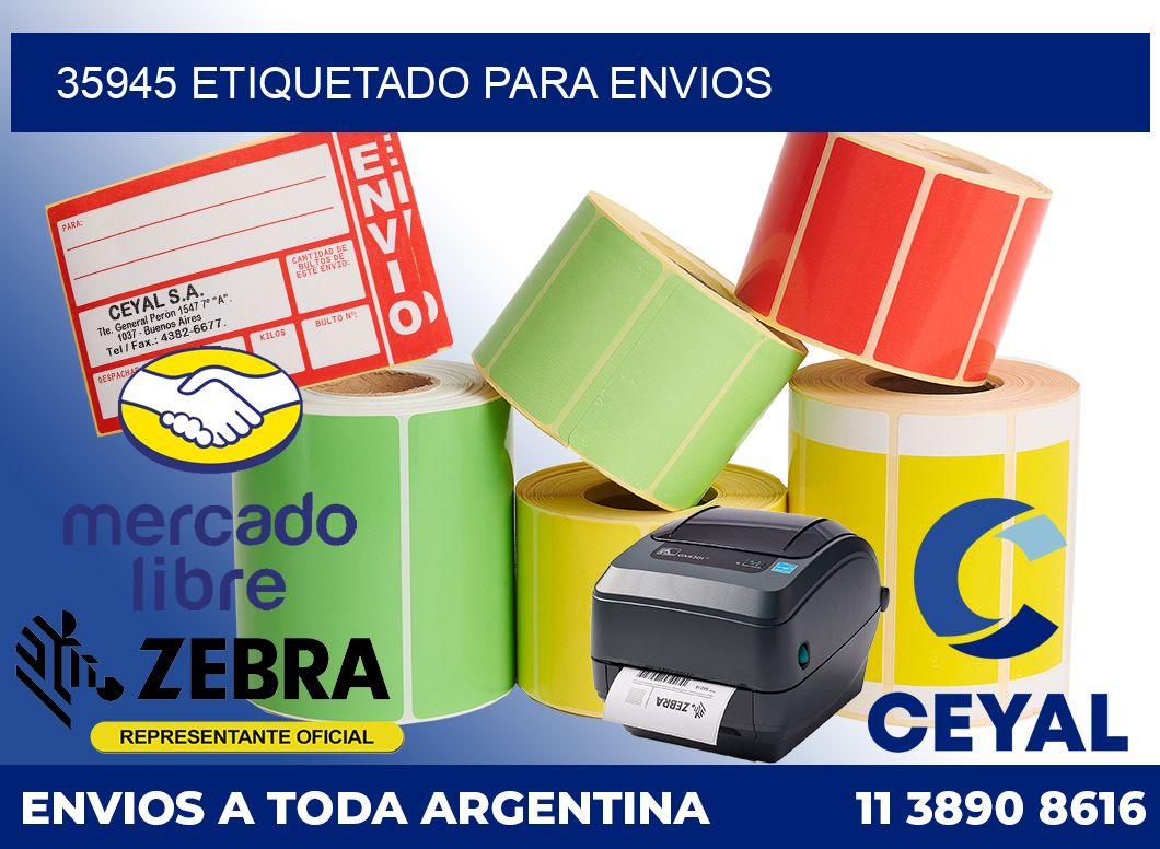 35945 Etiquetado para envios