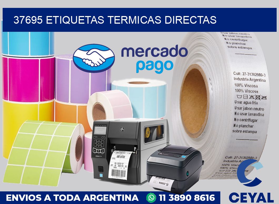37695 Etiquetas termicas directas
