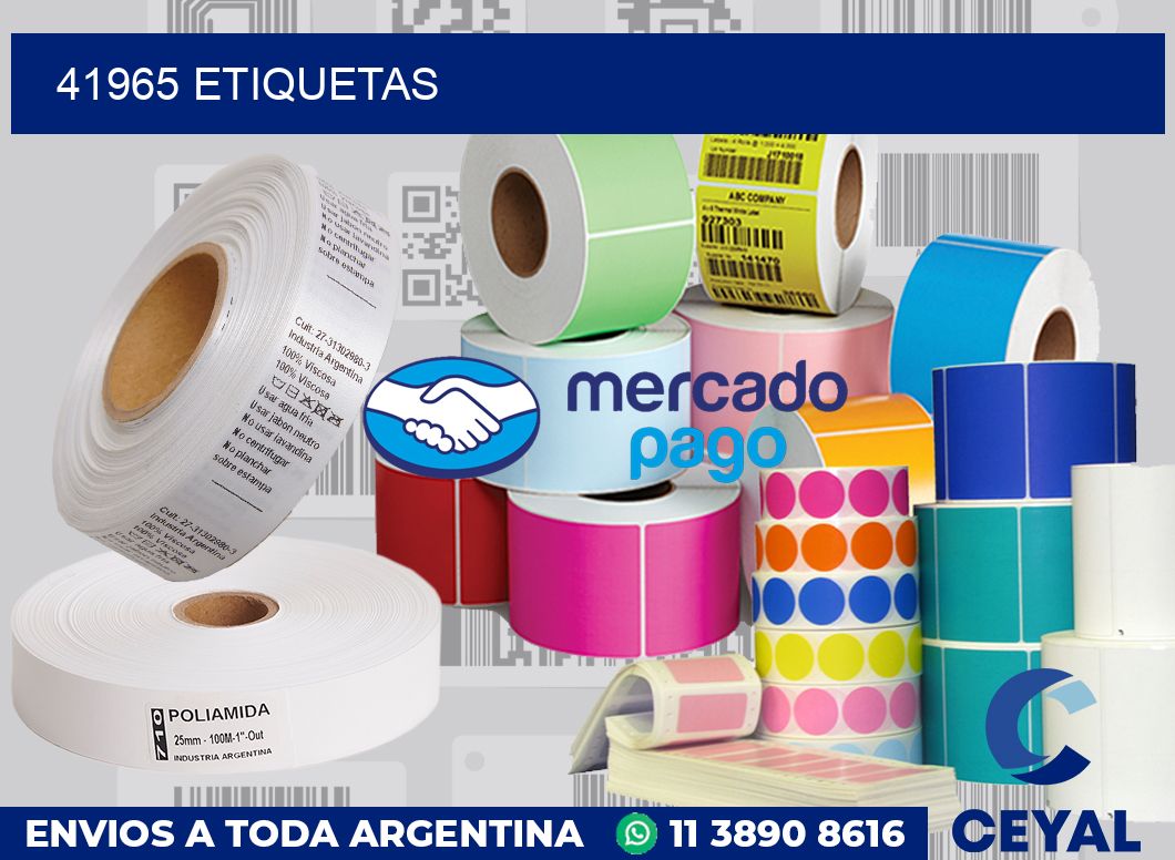 41965 etiquetas