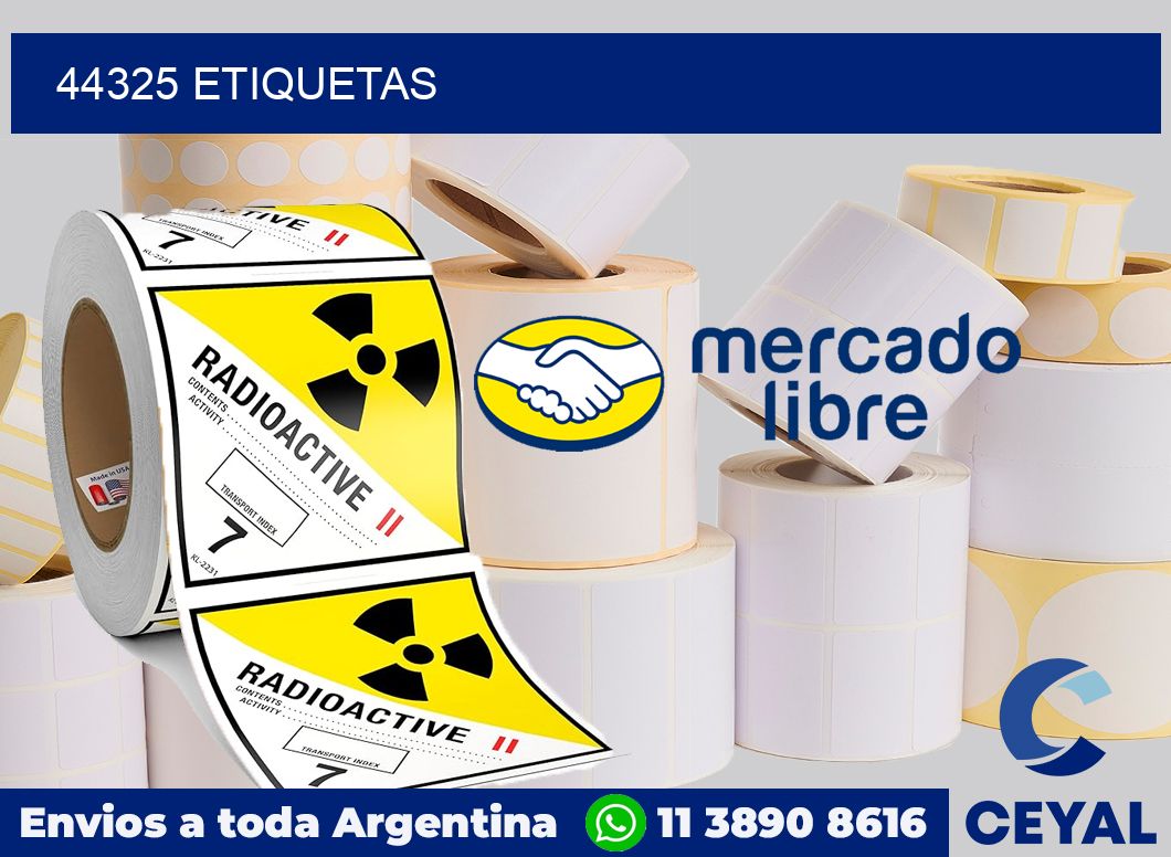 44325 etiquetas