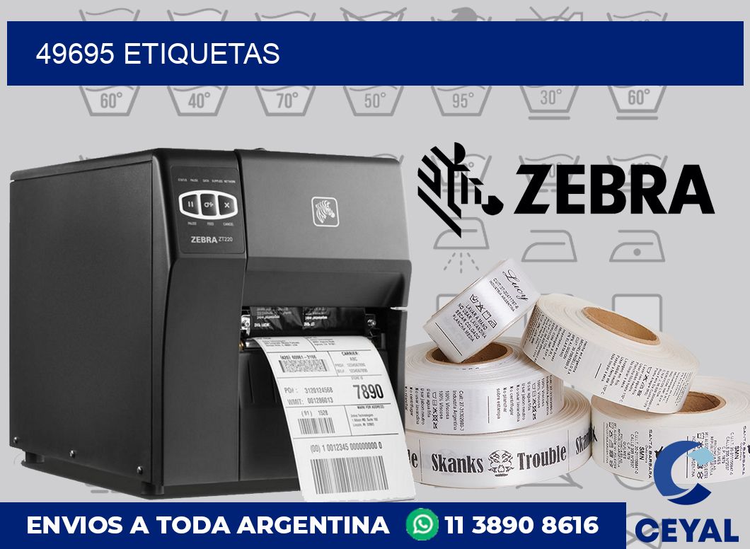 49695 etiquetas