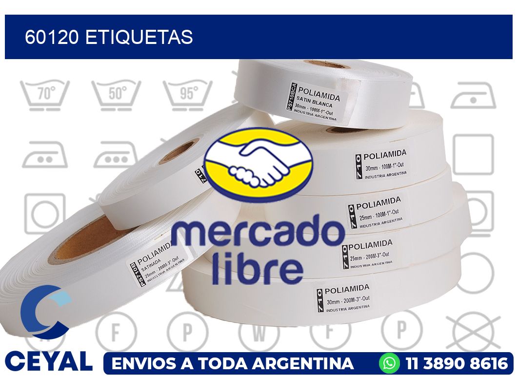 60120 etiquetas