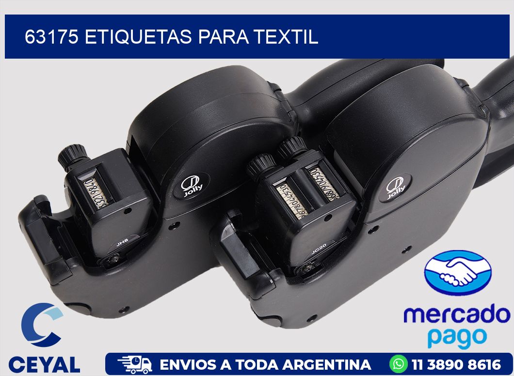 63175 etiquetas para textil