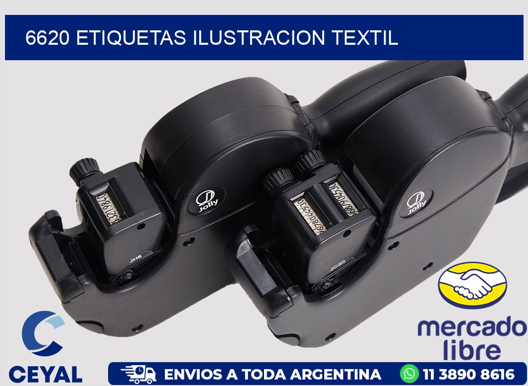6620 etiquetas ilustracion textil